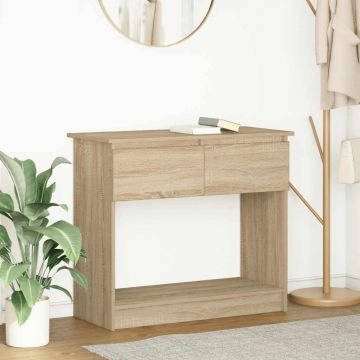 Gossi consola cu sertare stejar sonoma 85,5x38,5x74,5 cm