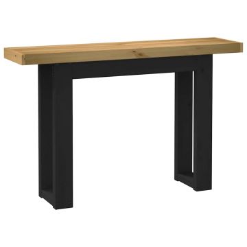 Gossi consola noain picioare in forma de u lemn masiv de pin