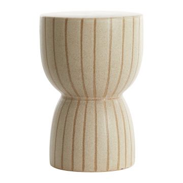 Măsuță auxiliară rotundă din ceramică ø 28,5 cm Finca – Light & Living