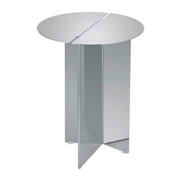 Măsuță auxiliară rotundă din oțel inoxidabil ø 35 cm Oru – Blomus