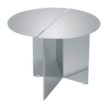 Măsuță auxiliară rotundă din oțel inoxidabil ø 50 cm Oru – Blomus