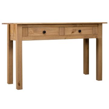 Gossi masa consola, 110 x 40 x 72 cm, lemn masiv de pin, gama panama