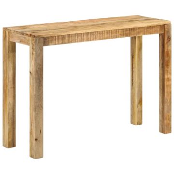 Gossi masa consola, 110x35x76 cm, lemn de mango nefinisat