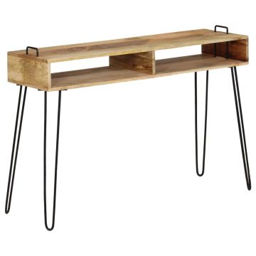 Gossi masa consola, 115 x 35 x 76 cm, lemn masiv de mango Gossi masa consola, 115 x 35 x 76 cm, lemn masiv de mango