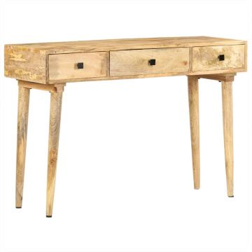 Gossi masa consola, 115x35x76 cm, lemn masiv de mango