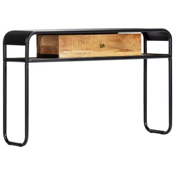 Gossi masa consola, 118 x 30 x 75 cm, lemn masiv de mango