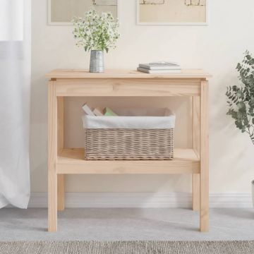 Gossi masa consola, 80x40x75 cm, lemn masiv de pin