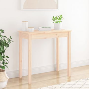 Gossi masa consola, 80x40x75 cm, lemn masiv de pin
