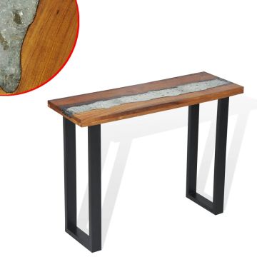 Gossi masa consola lemn de tec 100 x 35 x 75 cm