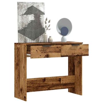Gossi masa consola, lemn vechi,90x36x75 cm, pal