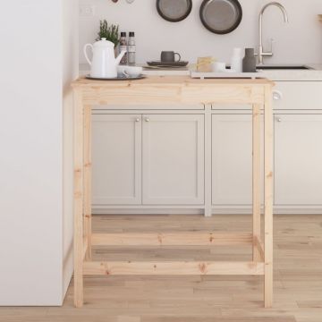 Gossi masa de bar, 100x50x110 cm, lemn masiv de pin