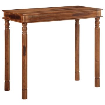 Gossi masa de bar 120x60x107 cm din lemn masiv de salcam