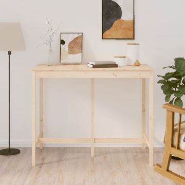 Gossi masa de bar, 140x80x110 cm, lemn masiv de pin