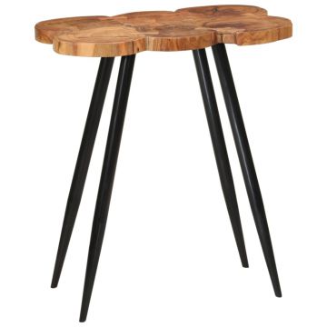 Gossi masa de bar din bustean, 90x54x105 cm, lemn masiv de acacia