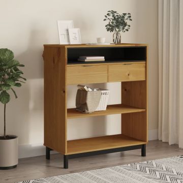 Gossi masa de bar flam, 92x45x110 cm, lemn masiv de pin