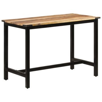 Gossi masa de bucatarie, 110x60x76 cm, lemn masiv de mango