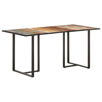 Gossi masa de bucatarie, 160 cm, lemn masiv reciclat