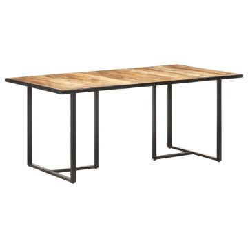 Gossi masa de bucatarie, 180 cm, lemn de mango nefinisat
