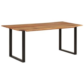 Gossi masa de bucatarie, 180 x 90 x 76 cm, lemn masiv de acacia