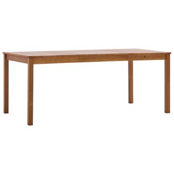 Gossi masa de bucatarie, maro miere, 180 x 90 x 73 cm, lemn de pin