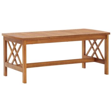 Gossi masa de cafea, 102 x 50 x 43 cm, lemn masiv de acacia