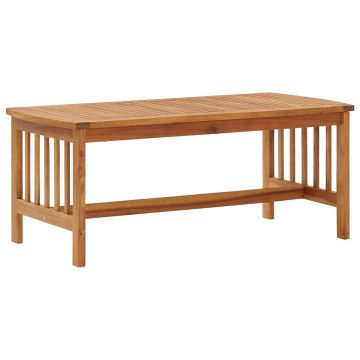 Gossi masa de cafea, 102 x 50 x 43 cm, lemn masiv de acacia