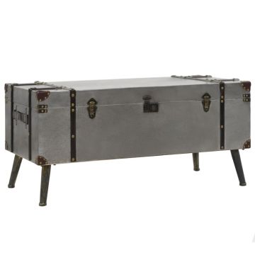 Gossi masa de cafea, mdf si aluminiu, 102x51x47,5 cm
