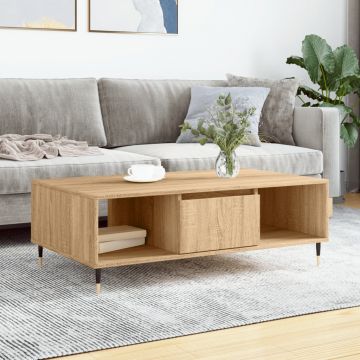 Gossi masa de cafea, stejar sonoma, 104x60x35 cm, lemn compozit