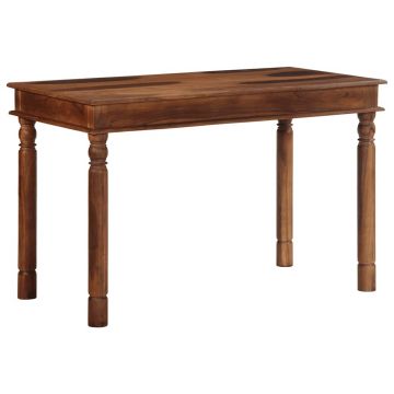 Gossi masa de sufragerie 120x60x77 cm din lemn masiv de salcam