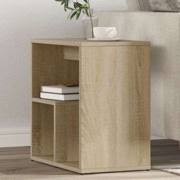 Gossi masa laterala, 2 buc., stejar sonoma, 50x30x50 cm, lemn