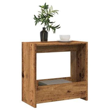 Gossi masa laterala, lemn vechi, 50x26x50 cm, pal