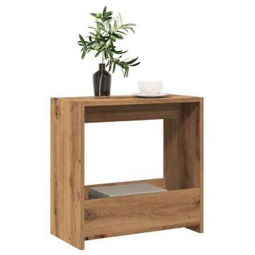 Gossi masa laterala, stejar artizanal,50x26x50 cm, lemn prelucrat