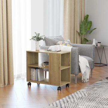 Gossi masa laterala, stejar sonoma, 70x35x55 cm, lemn compozit