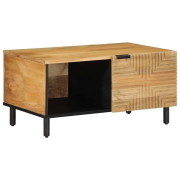 Gossi masuta cafea maro 80x50x40 cm lemn masiv de mango