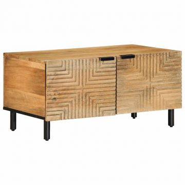 Gossi masuta cafea maro 80x50x40 cm lemn masiv de mango