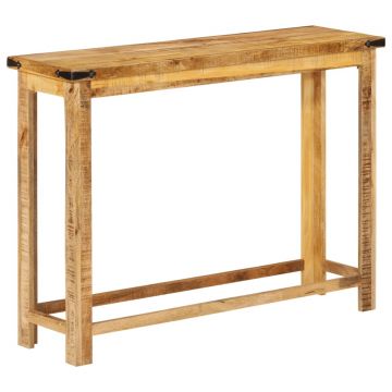 Gossi masuta consola, 100x30x75 cm, lemn masiv de mango