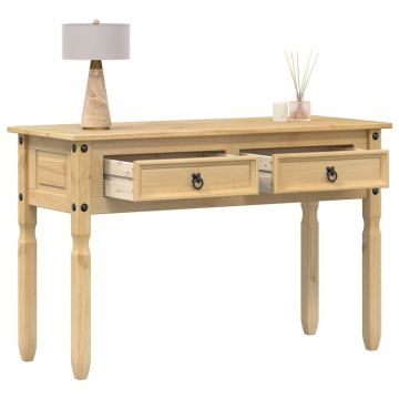 Gossi masuta consola corona, 115x46x73 cm, lemn masiv de pin