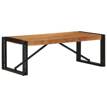 Gossi masuta de cafea 100x50x35 cm din lemn masiv de salcam
