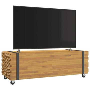 Gossi masuta de cafea 110x45x35 cm din lemn masiv de tec