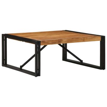 Gossi masuta de cafea 80x80x35 cm din lemn masiv de salcam
