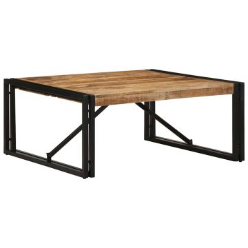 Gossi masuta de cafea 80x80x35 cm lemn masiv de mango