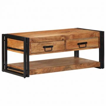 Gossi masuta de cafea 90x50x38 cmdin lemn masiv de salcam