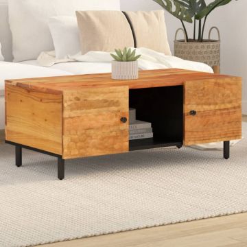 Gossi masuta de cafea, 100x54x40 cm, lemn masiv de acacia