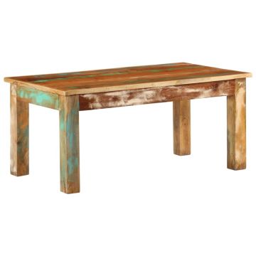Gossi masuta de cafea, 100x55x45 cm, lemn masiv recuperat