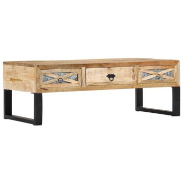 Gossi masuta de cafea, 110 x 50 x 38 cm, lemn masiv de mango