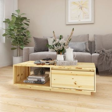 Gossi masuta de cafea, 110x50x33,5 cm, lemn masiv de brad