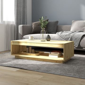 Gossi masuta de cafea, 110x50x33,5 cm, lemn masiv de pin