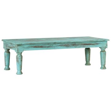 Gossi masuta de cafea, 110x50x34 cm, lemn masiv recuperat