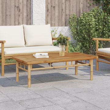 Gossi masuta de cafea, 110x55x35 cm, bambus