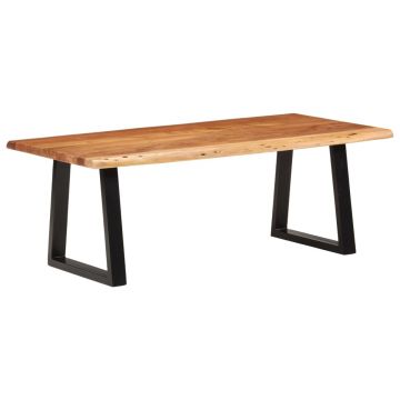 Gossi masuta de cafea, 110x55x40 cm, lemn masiv acacia